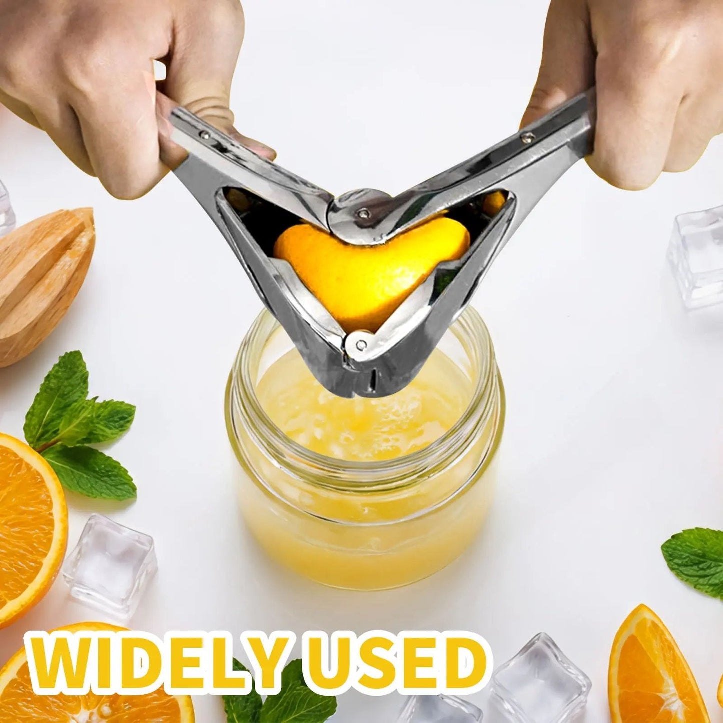 Citrus Squeezer | PP – Handheld Juicer for Lemons, Limes & Oranges 🍋