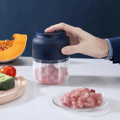 Last Day 49% OFF⚡ Electric Garlic Chopper & Mini Portable Veggie Chopper🔪