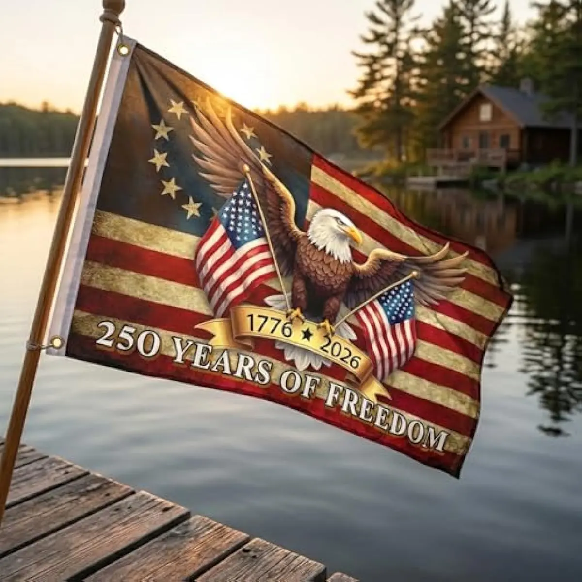 Last Day 49% OFF🔥250th Anniversary USA Commemorative Flag (3x5 Ft)