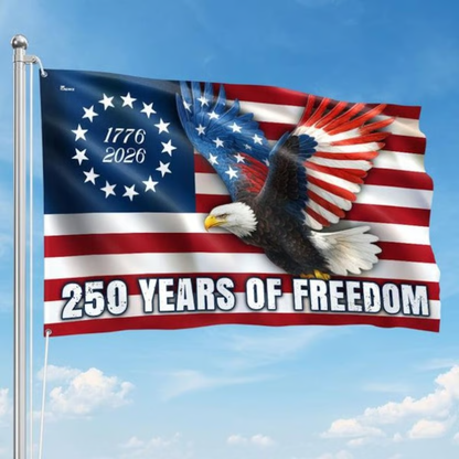 Last Day 49% OFF🔥250th Anniversary USA Commemorative Flag (3x5 Ft)