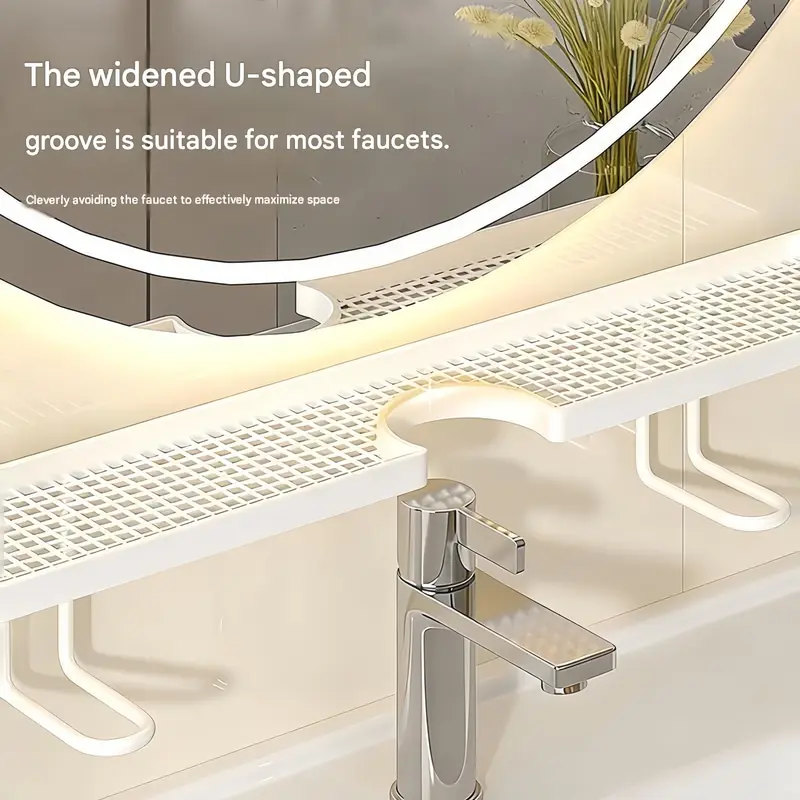 Minimalist Luxury Bathroom Draining Rack – Freestanding, No-Drill, Space-Saving & Sturdy