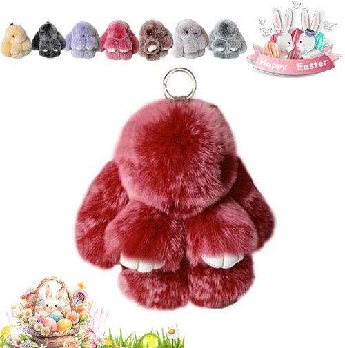 🏆Only $7.99 Last Day Promotion!f🐰 Handmade Soft Bunny Charms