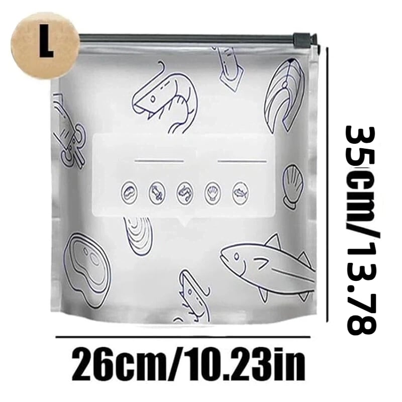 💥Reusable Aluminum Foil Freshness Seal Bags – Your Kitchen’s New Best Friend! 🍴✨