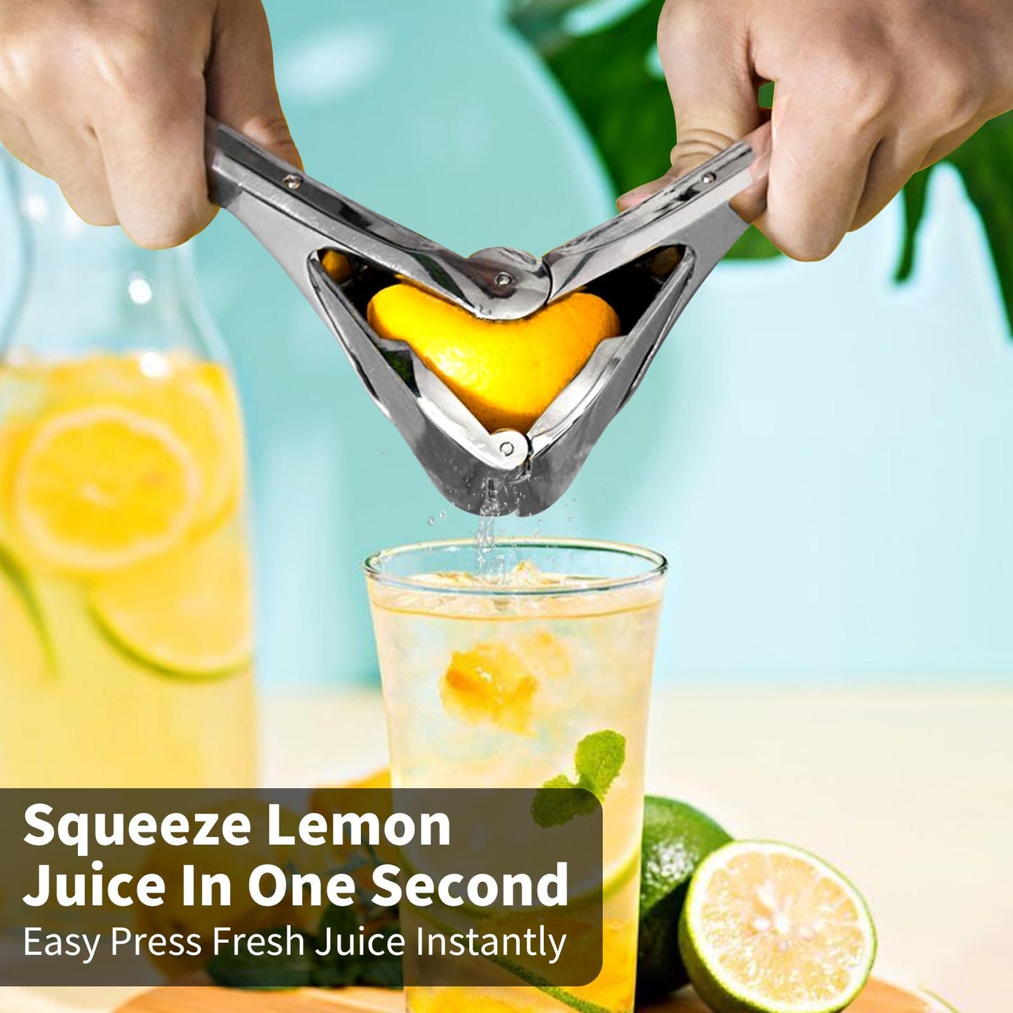 Citrus Squeezer | PP – Handheld Juicer for Lemons, Limes & Oranges 🍋