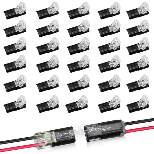 🛠️Double-Wire Plug-in Connector Led Light Strip Connectors 2 Pin