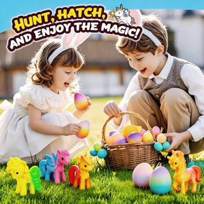 🔥Easter Hot Sellers-🦄6 Pack Hatching Growing  Eggs Rainbow Colorful Eggs🥚