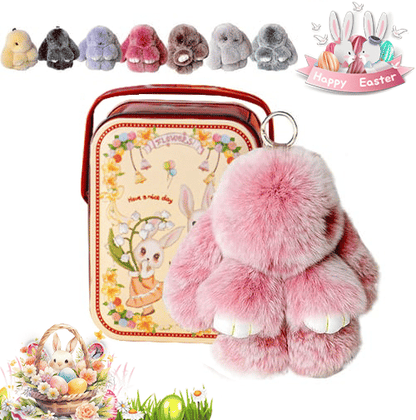 🏆Only $7.99 Last Day Promotion!f🐰 Handmade Soft Bunny Charms