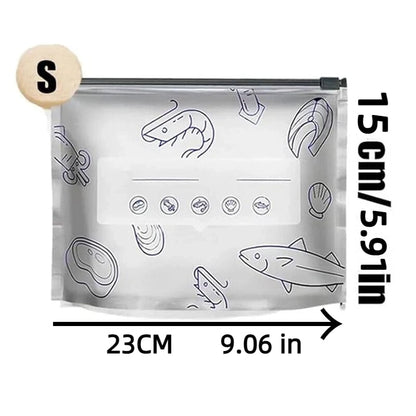 💥Reusable Aluminum Foil Freshness Seal Bags – Your Kitchen’s New Best Friend! 🍴✨